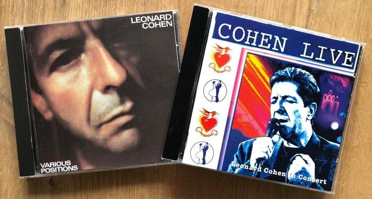 LEONARD COHEN - Various positions & Cohen Live ( 2 CDs ), Cd's en Dvd's, Cd's | Pop, 1980 tot 2000, Ophalen of Verzenden