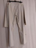 Scapa, Broek en vestje, maat 38, licht beige, Kleding | Dames, Ophalen, Maat 38/40 (M)