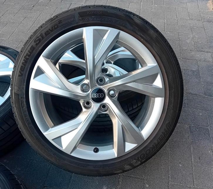Zomerbanden velgen Audi A4 B9 S-Line 18inch 5x112 6mm 🚖, Auto-onderdelen, Banden en Velgen, Banden en Velgen, Zomerbanden, 18 inch