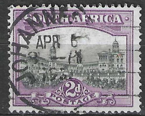 Zuid-Afrika 1927/1928 - Yvert 24 - Paleis in Pretoria  (ST), Postzegels en Munten, Postzegels | Afrika, Gestempeld, Zuid-Afrika