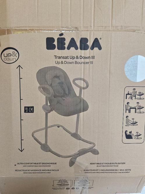 Transat Up&Down III Béaba, Kinderen en Baby's, Wipstoeltjes, Zo goed als nieuw, Verstelbaar, Ophalen