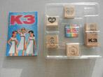 K3 stempelset, Hobby en Vrije tijd, Stempelen, Ophalen of Verzenden, Gebruikt, Houten stempel