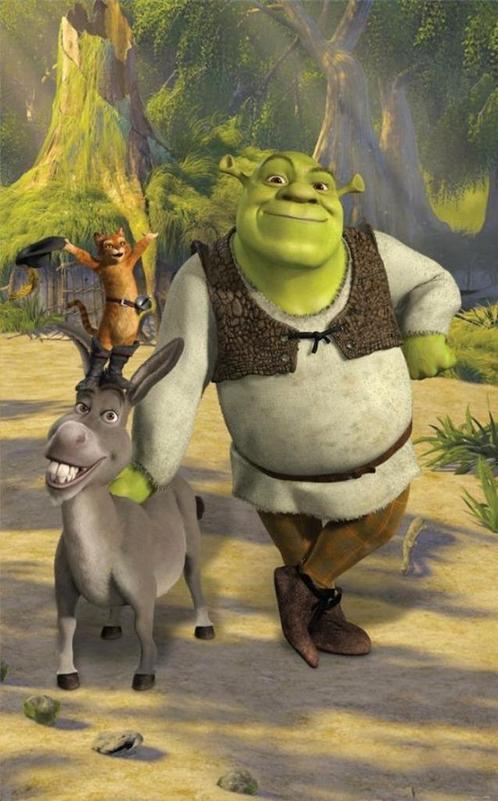 Shrek Poster Behang - Walltastic - van 49 voor 27,50!, Kinderen en Baby's, Kinderkamer | Inrichting en Decoratie, Nieuw, Wanddecoratie