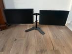 Monitorstand met alienware en asus monitors, Computers en Software, Monitoren, Ophalen, Zo goed als nieuw, HD, Gaming