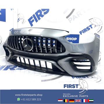 W206 C63 AMG VOORBUMPER C KLASSE ORIGINEEL A2068859401 C63s  beschikbaar voor biedingen