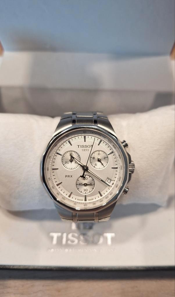 Tissot PRX Chronograaf - topstaat, Handtassen en Accessoires, Horloges | Heren, Zo goed als nieuw, Ophalen of Verzenden