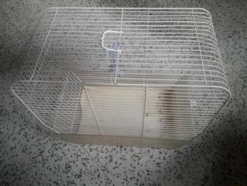 Medium vogelkooi, Dieren en Toebehoren, Ophalen, Gebruikt, Metaal, Vogelkooi