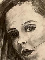 Houtskool tekening, Ophalen