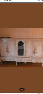 LOUIS XV EETPLAATS tafel/6stoelen/vitrine/wandkast/barkast, Ophalen