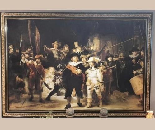 AANBIEDING REMBRAND OP VELOURSE STOF, Antiek en Kunst, Kunst | Schilderijen | Klassiek, Ophalen