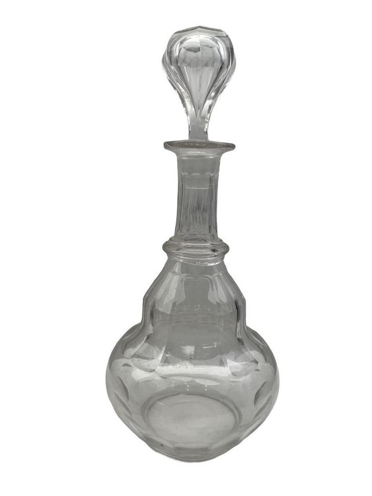 Carafe en cristal – Val Saint Lambert (attribuée) Non signée, Antiquités & Art, Antiquités | Verre & Cristal, Enlèvement ou Envoi