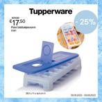 Nieuwe flexi ijsblokjesvorm van tupperware, Ophalen of Verzenden, Nieuw