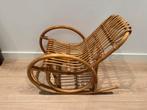 Vintage rotan kinderschommelstoel, Enlèvement, Comme neuf