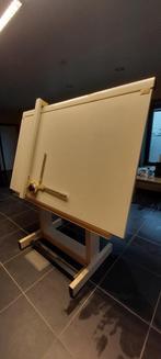 Professionele tekentafel, Doe-het-zelf en Bouw, Tekentafels, Ophalen, Gebruikt, 150 tot 170 cm