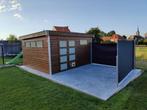 909 Outdoor Dubbel Windscherm, Tuin en Terras, Ophalen, Zo goed als nieuw, 150 tot 300 cm, 250 cm tot 450 cm