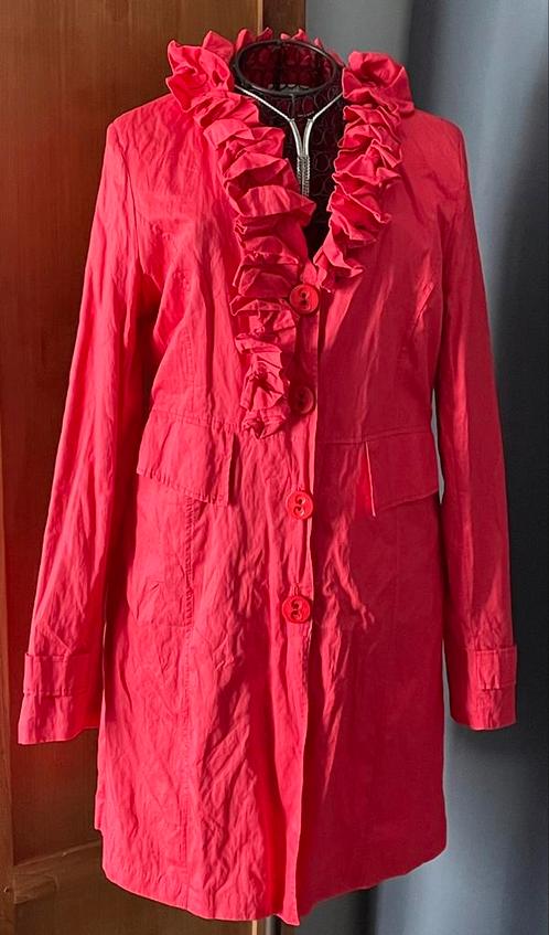 Amelie&Amélie L NEW imperméable glamour en corail, Vêtements | Femmes, Vestes | Été, Neuf, Taille 42/44 (L), Autres couleurs, Enlèvement ou Envoi