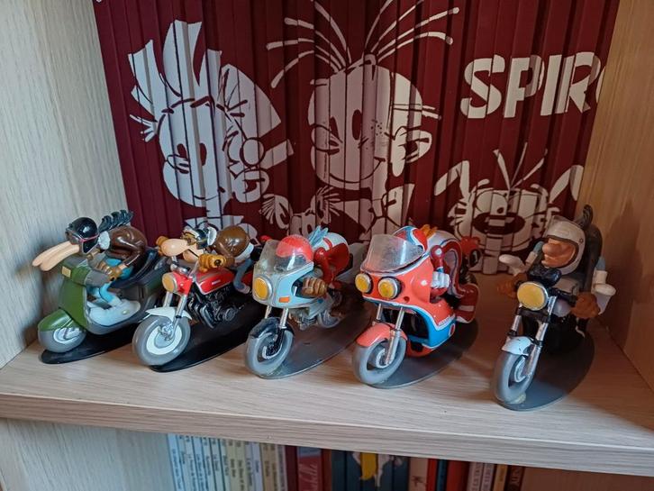 Joe en Bar Team-motorfietsen, Verzamelen, Stripfiguren, Ophalen of Verzenden
