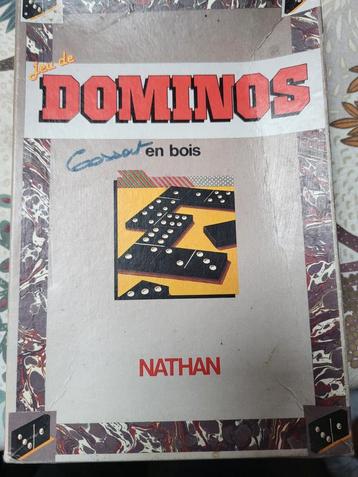 Jeu de dominos en bois Nathan