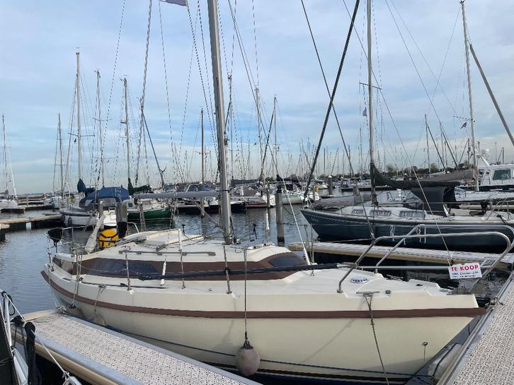 Zeiljacht Compromis 777, Watersport en Boten, Kajuitzeilboten en Zeiljachten, Gebruikt, Tourjacht of Cruiser, Polyester, 6 tot 9 meter