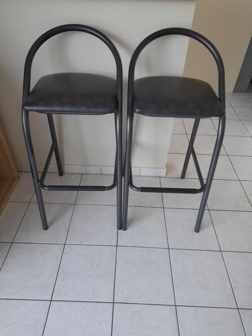2 bar stoelen., Huis en Inrichting, Barkrukken, Ophalen