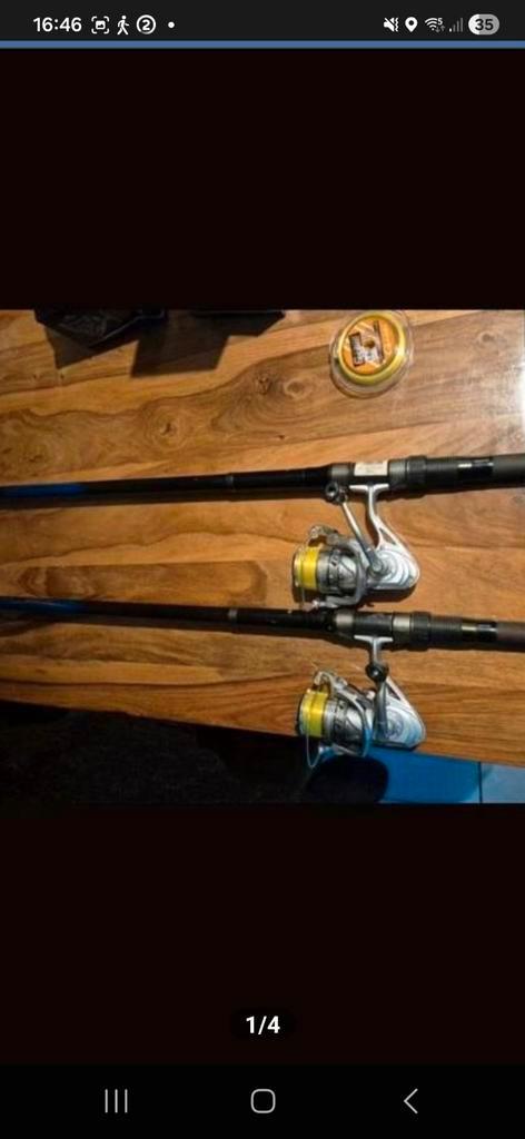 Cannes Arca 20/60 grammes avec nouveaux moulinets Longueur 3, Sports nautiques & Bateaux, Pêche à la ligne | Poissons prédateurs