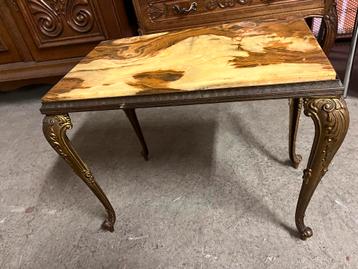 Bijzettafel onyx beschikbaar voor biedingen
