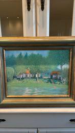 Schilderij leie beeld Vandewiele j, Ophalen