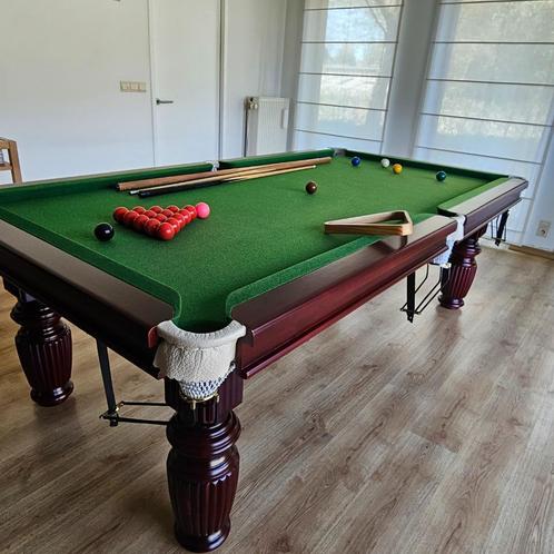 snookertafel, Sport en Fitness, Biljarten en Poolen, Zo goed als nieuw, Snookertafel, Ophalen