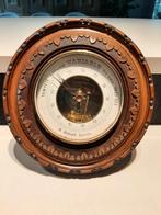 Antieke houten barometer, Audio, Tv en Foto, Weerstations en Barometers, Ophalen of Verzenden, Gebruikt, Barometer