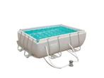 Bestway Power Steel zwembad 282x196x84 cm, Ophalen, 80 tot 120 cm, Nieuw, Minder dan 200 cm