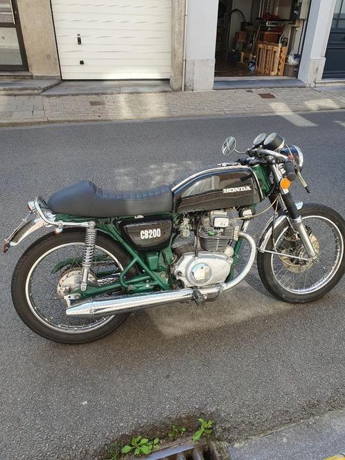 Honda CB200 - 1976, Motoren, Motoren | Honda, Particulier, Overig, 11 kW of minder, 2 cilinders, Minimaal motorrijbewijs A2, Ophalen