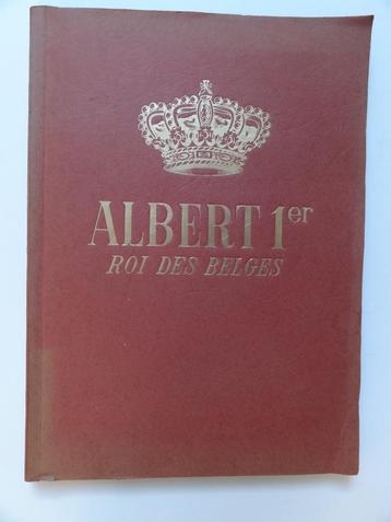 Mémorial Albert 1er Roi des Belges dédié au peuple Français beschikbaar voor biedingen