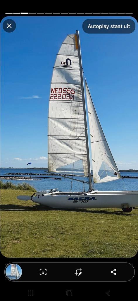 Nacra 570, Watersport en Boten, Catamarans, Gebruikt, Ophalen of Verzenden