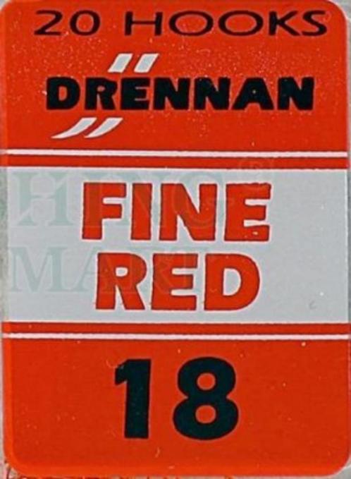 Drennan Fine Red, Red Match, Red Roach, Red Bream & Ultra Fi, Watersport en Boten, Hengelsport | Witvissen, Nieuw, Haak, Verzenden