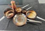 Georg jensen design Koperen potten en pannen en koffiekan, Antiek en Kunst, Ophalen, Koper