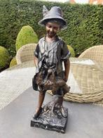 Bronze beeld, Ophalen, Brons