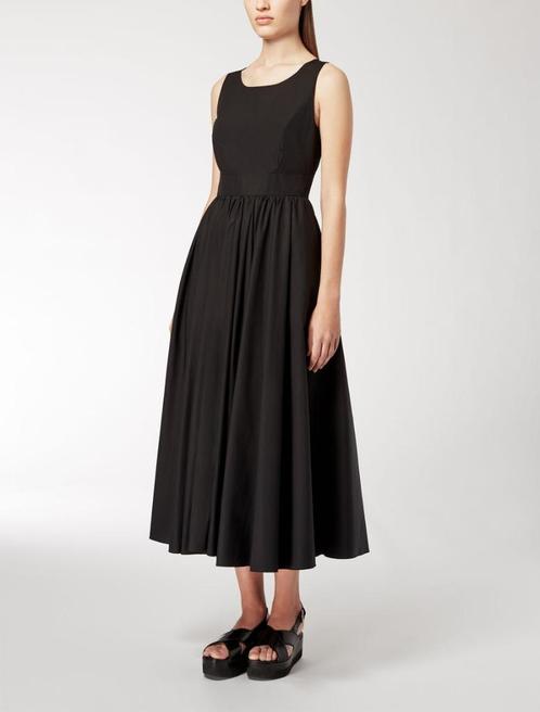 Max Mara Studio - Nieuw - Maxi Jurk : maat 42 (Italiaans 46), Kleding | Dames, Jurken, Nieuw, Maat 42/44 (L), Zwart, Onder de knie
