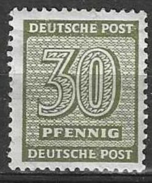 Duitsland West Saxen 1945 - Yvert 16 - 30 Pf. (PF), Postzegels en Munten, Postzegels | Europa | Duitsland, Postfris, Ophalen