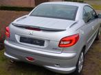 2005 Peugeot 206 CC 1.6i Met 140.600dkm Gekeurd !, Auto's, Zwart, Cabriolet, Leder, Handgeschakeld