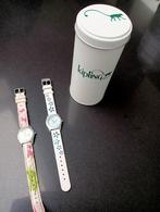 Kipling horloge / uurwerk kind roze / blauw, Gebruikt, Ophalen of Verzenden