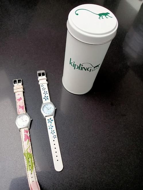 Kipling horloge / uurwerk kind roze / blauw, Handtassen en Accessoires, Horloges | Dames, Gebruikt, Ophalen of Verzenden