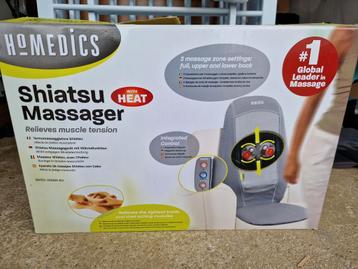 Homedics Shiatsu Massager - Stoel - Met warmte en 3 standen