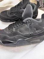 Jordan 4 black cats, Kleding | Heren, Schoenen, Ophalen, Wit, Zo goed als nieuw, Sneakers