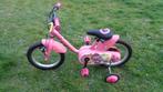 14 inch roze fiets, Ophalen, Zo goed als nieuw, 14 inch of minder, B'twin
