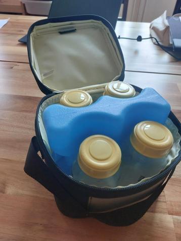 Sac isotherme Medela + 4 bouteilles