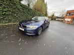 BMW 520dT xDrive, Auto's, Automaat, Blauw, Leder en Stof, Particulier