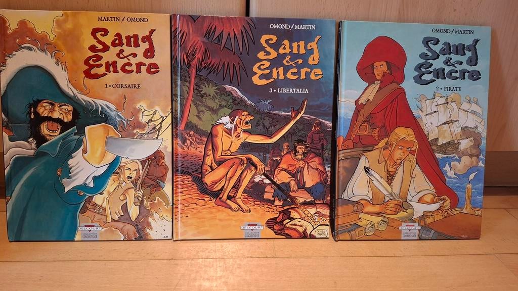 Bloed en inkt, trilogie, zeer goede conditie, Boeken