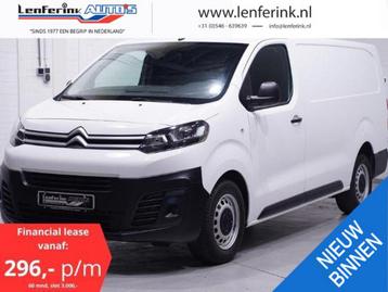 Citroën Jumpy 2.0 HDI 122 pk L3 XL Navi, va 296,- p/mnd Airc disponible aux enchères