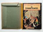 Kuifje - De Zonnetempel 1e druk 1949 - Hergé, Gelezen, Eén stripboek, Ophalen of Verzenden, Herge