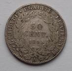 50 cent 1895 A Frankrijk zilver, Ophalen of Verzenden, Frankrijk, Losse munt, Zilver